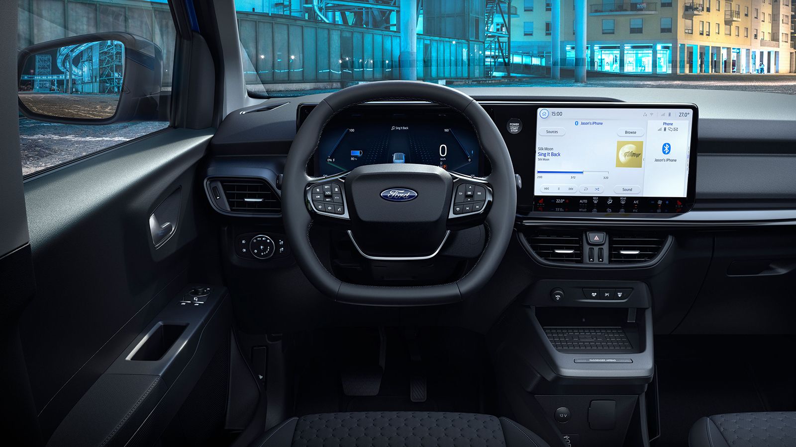 Το Ford E-Transit Courier.